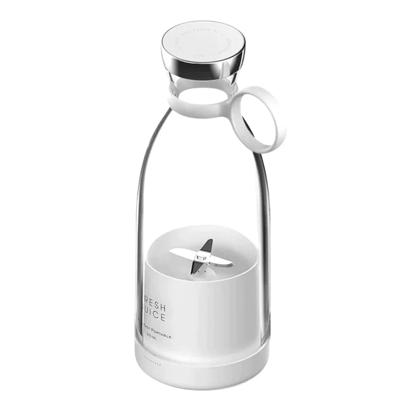 Mini Liquidificador Portátil Com Lâminas Duplas - Carregamento Via USB