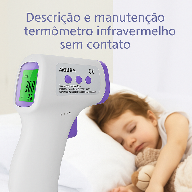 Termômetro Infravermelho de Testa Encantaditos