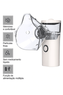 Inalador Nebulizador Portátil Ultra Silencioso