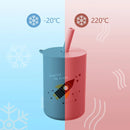 Copo Infantil Com Canudo Sem Vazamentos