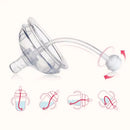 Mamadeira De Silicone para Desmame - Simula O Bico Materno Encantaditos