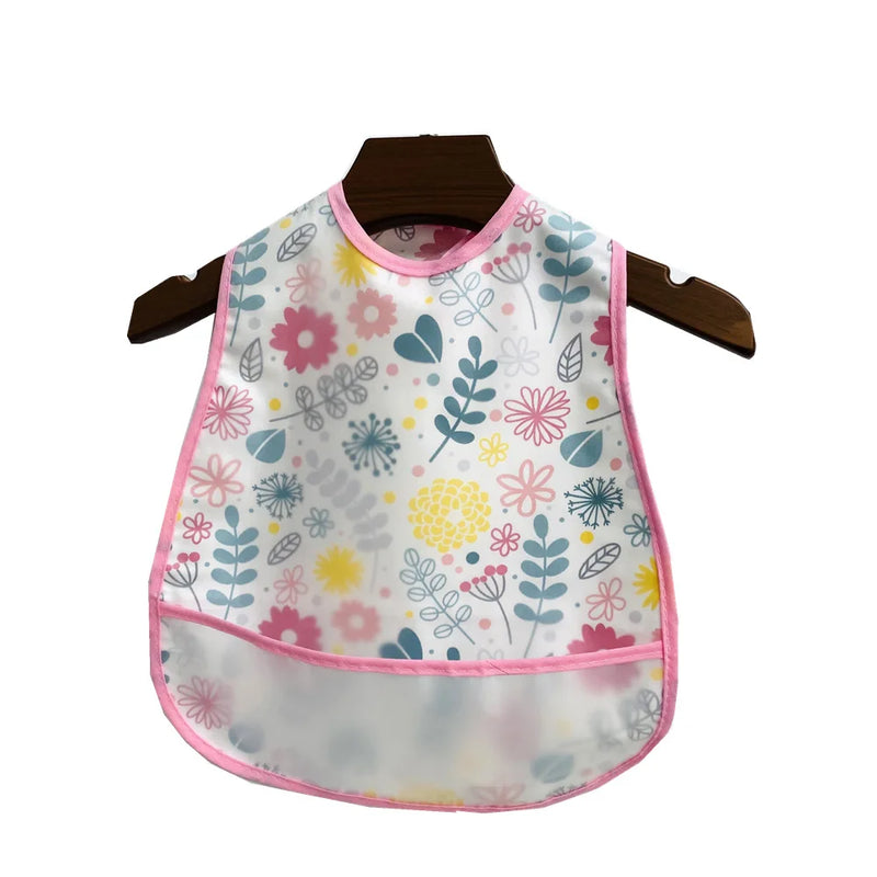 Babador Impermeável Com Bolso Encantaditos