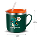 Caneca Infantil De Aço Inoxidável 250ml Encantaditos