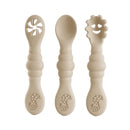 Kit De Talheres Infantil 3 Peças Com Ventosa Encantaditos