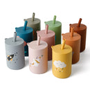 Copo Infantil Com Canudo Sem Vazamentos