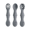 Kit De Talheres Infantil 3 Peças Com Ventosa Encantaditos