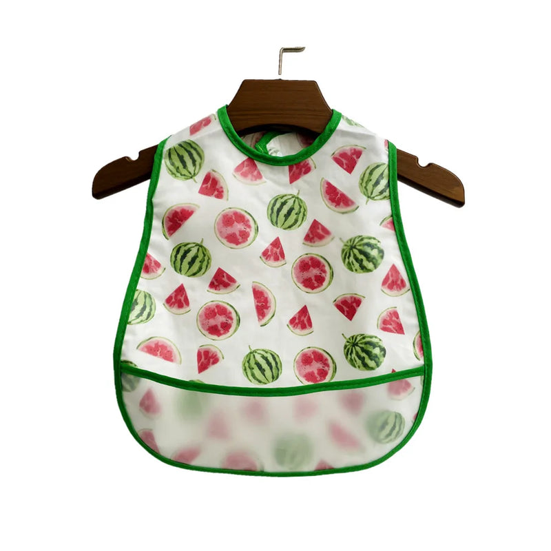 Babador Impermeável Com Bolso Encantaditos