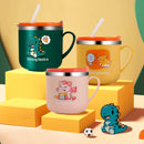 Caneca Infantil De Aço Inoxidável 250ml Encantaditos