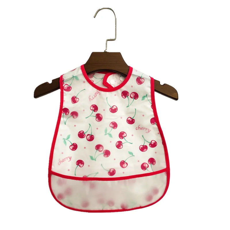 Babador Impermeável Com Bolso Encantaditos