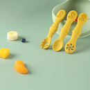 Kit De Talheres Infantil 3 Peças Com Ventosa Encantaditos