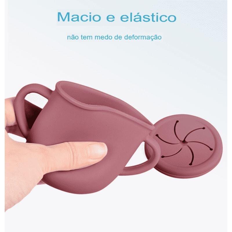 Kit 8 Peças, Prato Formato Esquilo Com Ventosa, Babador, Conjunto Alimentação Para Bebê